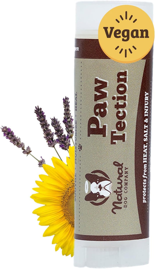 Pawtection Dog Paw Balm, Protects Paws from Hot Surfaces, Sand, Salt, & Snow, Organic, All Natural Ingredients